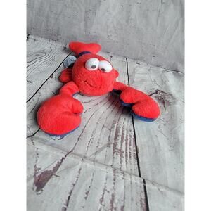 Vintage Baby Gap Lobster Red Blue Stuffed Animal No Sound